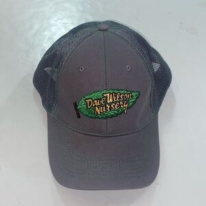 2/$30 HS The Hat Dave Wilson Nursery Logo Embroidered Cap Fur Men Size XXL